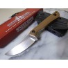 Couteau Rough Ryder Lame Acier 440 Manche G10 Brown Etui Kydex RR2709 - Livraison Gratuite