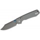 Couteau Vosteed Raccoon® Top Liner Lock Lame Acier 14C28N Manche G10 Gray IKBS VOSA2918 - Livraison Gratuite