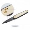 Couteau SRM Twin 251MB-GT2 Lame Acier N690 Manche G10 Ambi Lock KIVT Clip SRM251MBGT2 - Livraison Gratuite