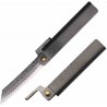 Couteau Higonokami Tsuchime Large Lame Acier VG-10 Manche Acier Plié Japan HIGOTM03 - Livraison Gratuite