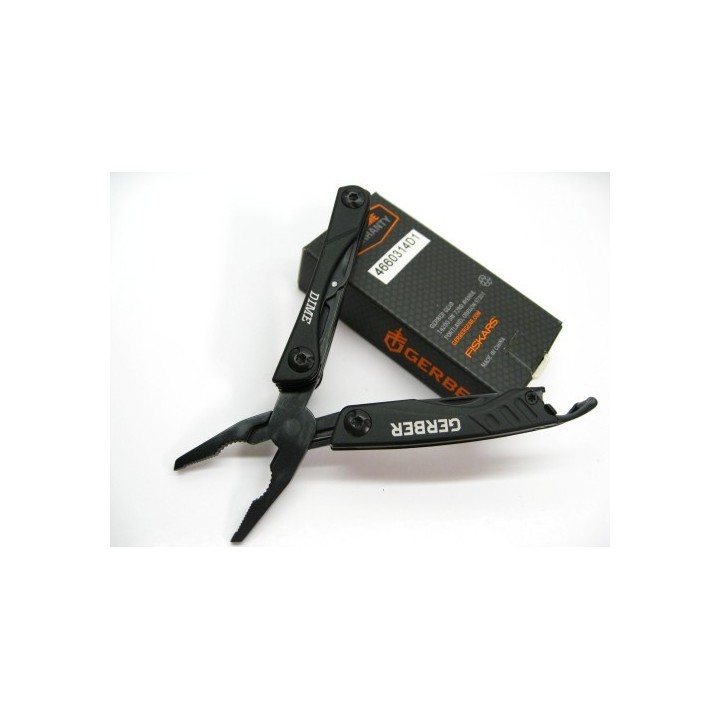 Outils Pince Multifonction Gerber Dime Black Micro Multi-Tool Acier 3Cr13 G0469 - Livraison Gratuite