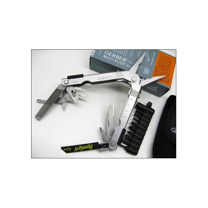 Couteau Pince Gerber Multi-Plier 600 Pro Scout Ciseaux Etui Nylon Made In USA G7564 - Livraison Gratuite