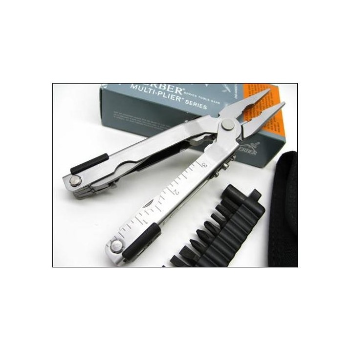 Couteau Pince Gerber Multi-Plier 600 Pro Scout Ciseaux Etui Nylon Made In USA G7564 - Livraison Gratuite
