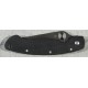  Couteau Spyderco Military Black Acier S30V Spyderco Made In USA SC36GPBK