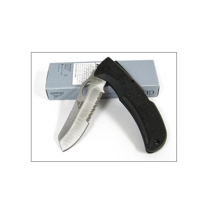  Couteau Gerber E-Z Out DPSF Lame Acier S30V Manche Fibre de Verre Lockback Made In USA G1643G - Livraison Gratuite