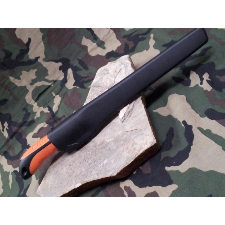 Lot de 3 Couteaux De Chasse Elk Ridge Filet Acier 440 Manche Abs Orange Etui Nylon ER541 - Livraison Gratuite