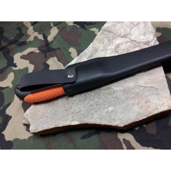 Lot de 3 Couteaux De Chasse Elk Ridge Filet Acier 440 Manche Abs Orange Etui Nylon ER541 - Livraison Gratuite