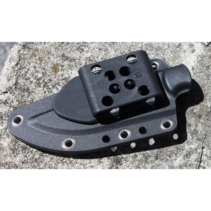 Couteau Spyderco Fred Perrin Street Beat Black Acier VG-10 Manche FRN Etui Polymère Made Japan  SCFB15PBBK - Livraison Gratuite