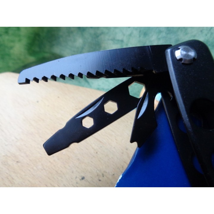 Pince Outil Multifonction Smith&Wesson Multitool Acier Lames Tournevis Etui Nylon SWMT1CP - Livraison Gratuite