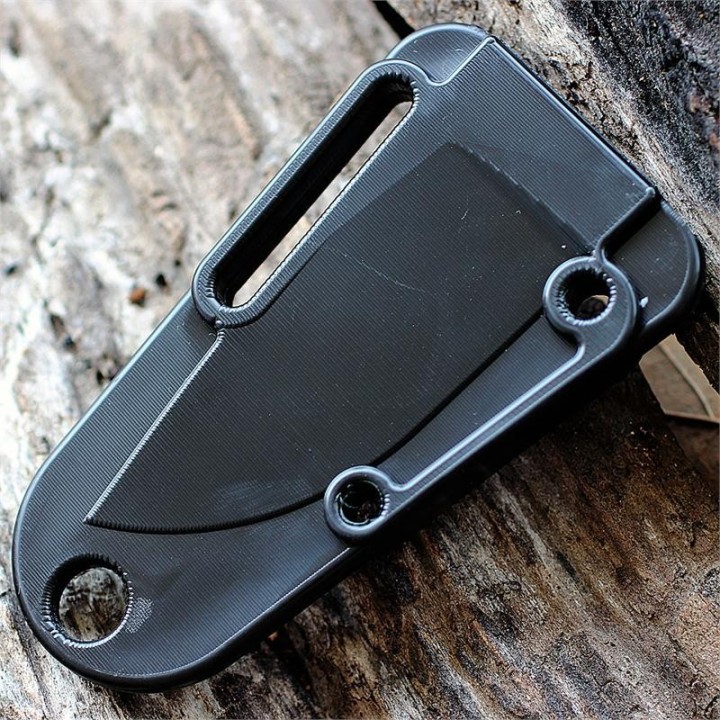 Couteau de Survie Esee Izula Signature Model Acier Carbone 1095 Etui Kydex Made In USA ESIBS - Livraison Gratuite
