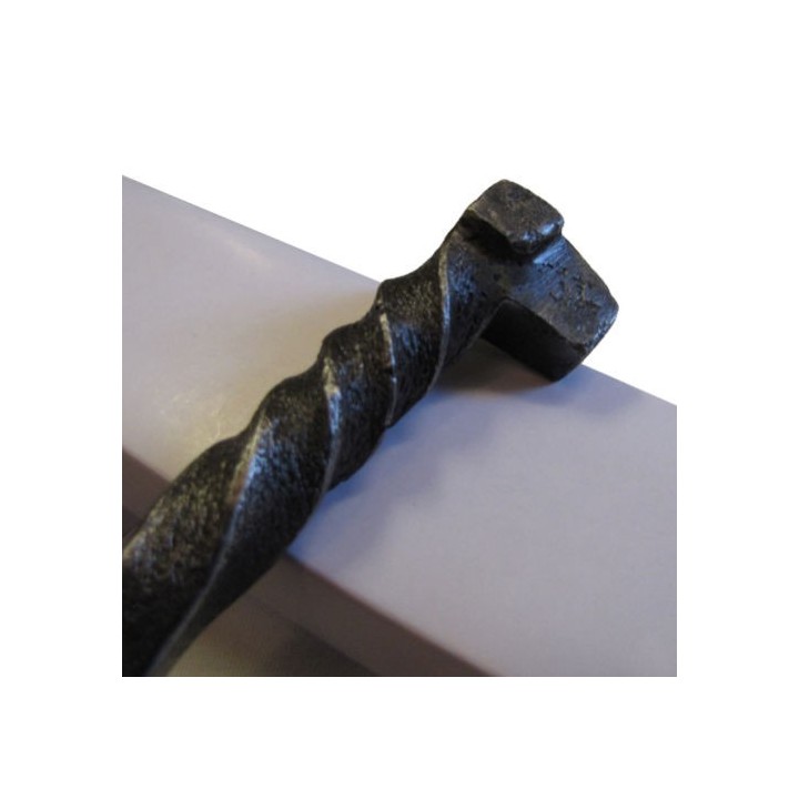 Couteau Fabrication Artisanal Couteau Forgé Acier Carbone Etui Cuir PA4408 - Livraison Gratuite