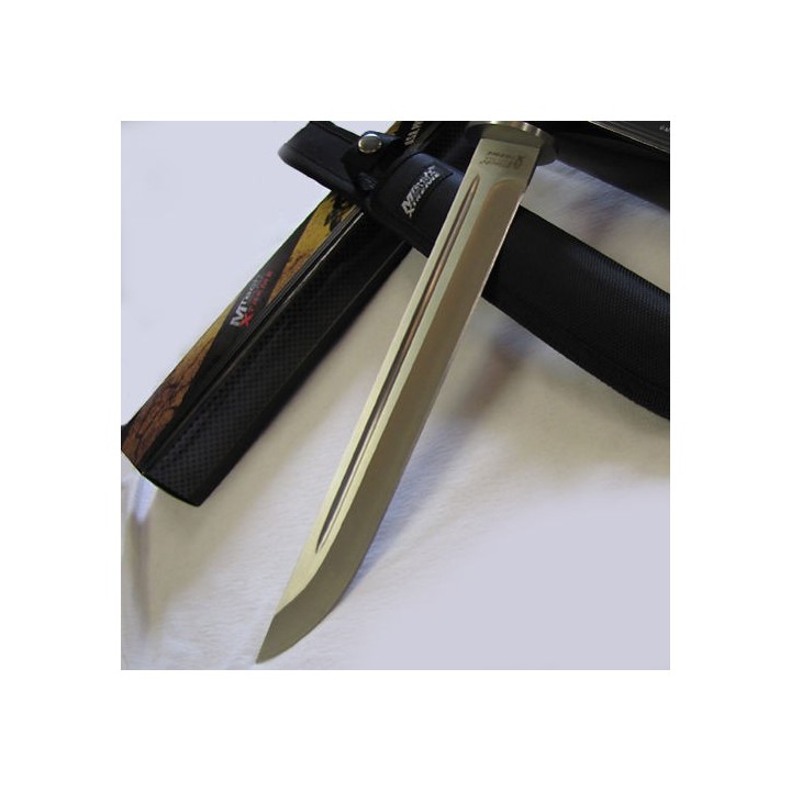 Sabre de Samouraï MTech Xtreme Tanto Lame Acier 440C Manche Abs Etui Nylon MTX8130 - Livraison Gratuite