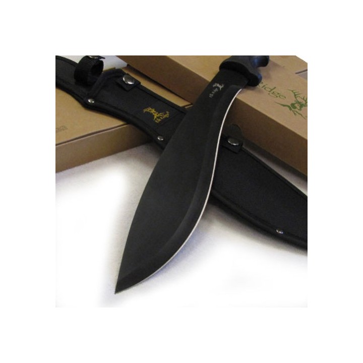 Couteau Machette Elk Ridge BOLO Acier Carbone/Inox Manche Abs Etui Nylon ER523B - Livraison Gratuite