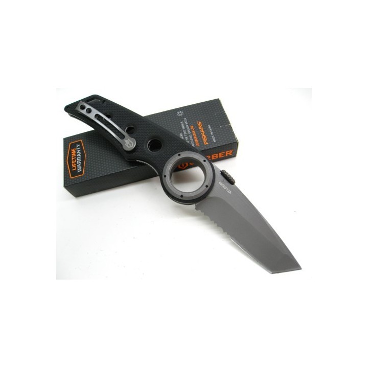 Couteau Gerber Remix Tactical Tanto Lame Acier 7Cr17MoV Serr Manche G-10 G30000433 - Livraison Gratuite