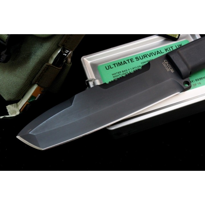 Couteau de Survie Extrema Ratio Ontos Tanto Acier N690 Kit de Survie Made In Italy EX127ONTOS - Livraison Gratuite