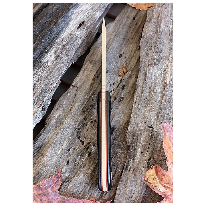 Couteau Tops Mini Scandi Survival Acier 1095 Manche Micarta Etui Kydex Made USA TPMSKSURV - Livraison Gratuite