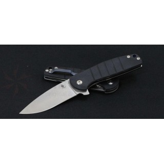 Couteau Kizer Gemini Lame Acier VG-10 Stonewash Manche G-10 Linerlock KiV3471A1 - Livraison Gratuite