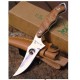 Couteau SKINNER ELK RIDGE ER059 CHASSE Sharpfinger Style Burlwood