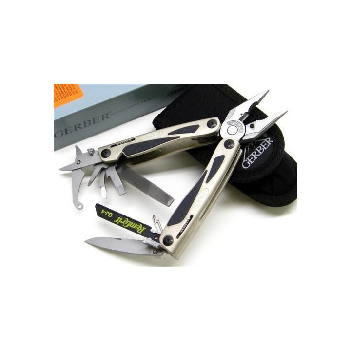 Pince multifonctions Gerber Legend Multi Plier Manche Aluminium Etui Nylon Made USA G8239 - Livraison Gratuite