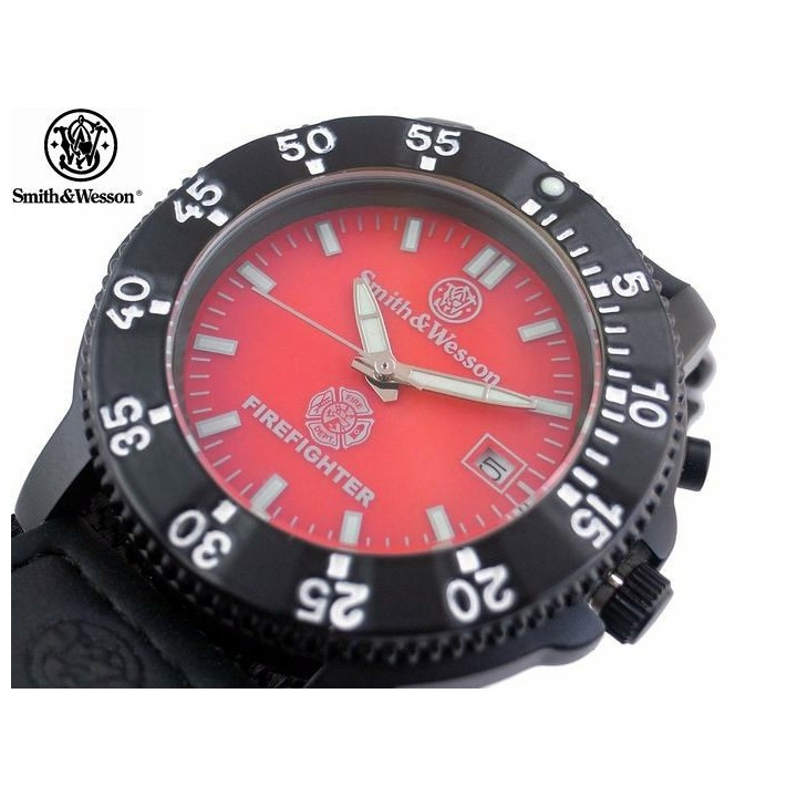 MONTRE SMITH&WESSON POMPIER US WATCH SWW455F
