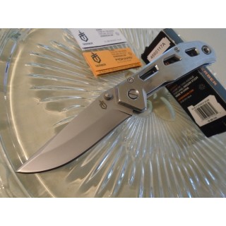 Couteau Gerber Airlift Lame Acier 5Cr13 Manche Acier Framelock G30001346 - Livraison Gratuite