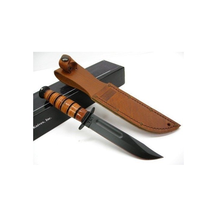 COUTEAU KA1251 Kabar-Short USMC USA PLAIN EDGE KNIFE