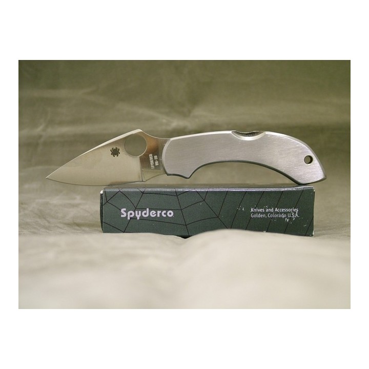 SC28P Couteau Spyderco Dragonfly Stainless Acier VG-10 Plain Edge Made In Japan - Livraison Gratuite