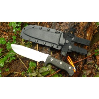 Couteau Lion Steel M7 MS Satin Lame Acier Sleipner Manche Micarta Etui Kydex Made In Italy LSTM7MS - Livraison Gratuite