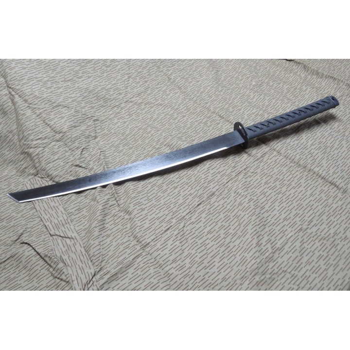 Sabre de Samourai Cold Steel Tactical Katana Acier Carbone 1055 Manche Abs Corde Tressée Etui CS97TKMS - Livraison Gratuite