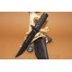 Couteau de Survie Serrated avec boussole Idéal pour Rando - Camping - M3160