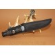 Couteau de Survie Serrated avec boussole Idéal pour Rando - Camping - M3160
