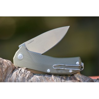 Couteau Lionsteel Kur Lame Acier Sleipner Manche Green G-10 Linerlock Made In Italy LSTKURGR - Livraison Gratuite