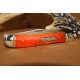 Couteau Canif Rough Rider Knives Orange Peanut New Pocket Knife RR111 Couteau 2 lames Manche en Os