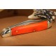 Couteau Canif Rough Rider Knives Orange Peanut New Pocket Knife RR111 Couteau 2 lames Manche en Os