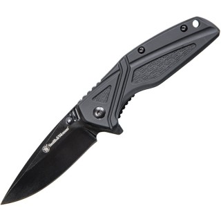 Couteau Tactical Smith&Wesson Lame Acier 8Cr13MoV Manche Aluminium  SW1084308 - Livraison Gratuite