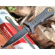 Couteau de botte Serrated Dague United Cutlery Combat Sub Commander Silver Mini Boot Knife UC2724