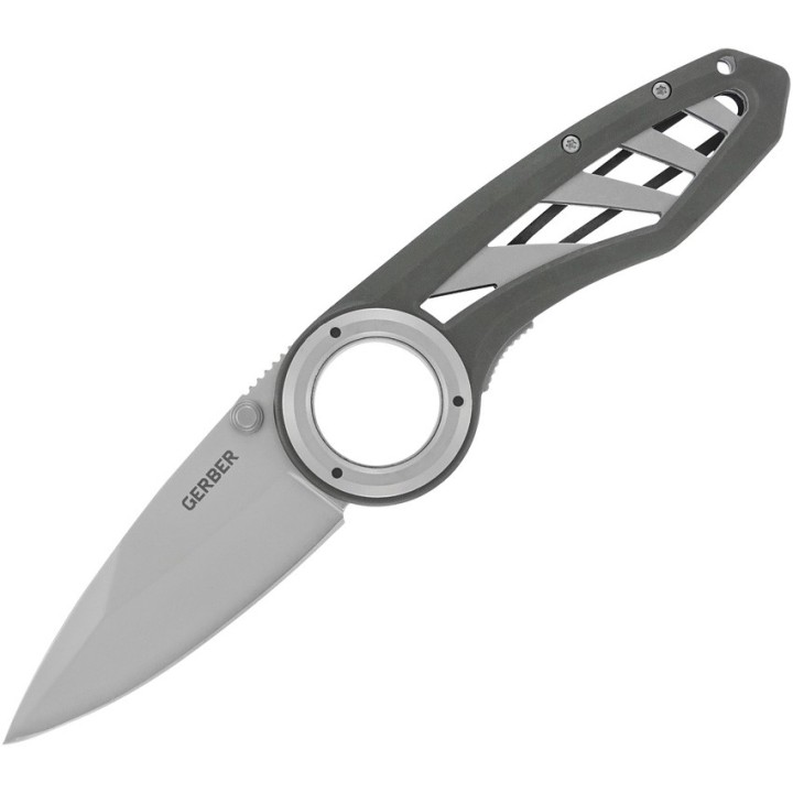 Couteau Gerber Remix Linerlock Plain Lame Acier 7Cr17MoV Manche Aluminium Linerlock Clip G41968 - Livraison Gratuite