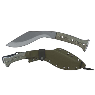Couteau Condor K-TACT Kukri Lame Carbone 1075 Manche Micarta Etui Kydex Made El Salvador CTK181210 - Livraison Gratuite