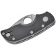 COUTEAU Spyderco Chicago G-10 Acier CTS-BD1 Plaquettes G10 SC130GP Couteau cran d'arrêt