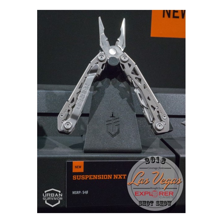Pince Tenaille Gerber Suspension NXT Multi-Tools Fonction Ciseaux Lames Etui Nylon G1364 - Livraison Gratuite