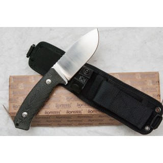 Couteau LionSteel M3 Lame Acier Niolox Manche Micarta Etui Nylon Made Italy LSTM3MI - Livraison Gratuite