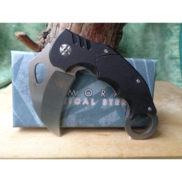 Couteau Komoran Samurai Karambit Lame Acier UTX Manche G-10 Linerlock KO019 - Livraison Gratuite