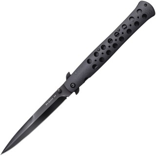 Couteau Cold Steel Ti-Lite XL Flipper Stiletto Lame Acier S35VN Manche G-10 Linerlock Clip CS26C6 - Livraison Gratuite
