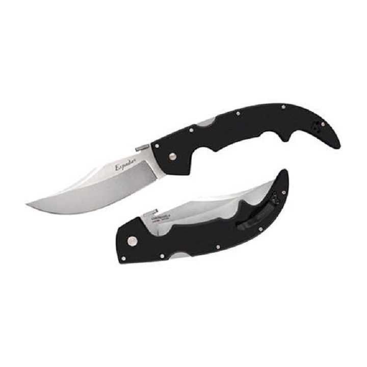 Couteau Cold Steel Large Espada Lame Acier AUS-10A Manche G-10 Tri-Ad Lock Clip CS62MGD - Livraison Gratuite