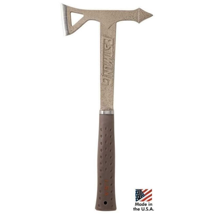 Tactical Tomahawk Hache Estwing Desert Tan Etui Nylon Camo Made In USA ESETTA - Livraison Gratuite