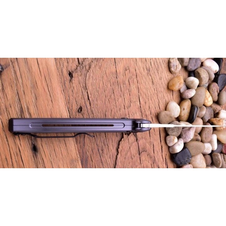 Couteau Automatique Kershaw 7150 Launch 8 Lame Acier CPM154 Manche Aluminium/Fibre Carbone Made USA KW7150 - Livraison Gratuite