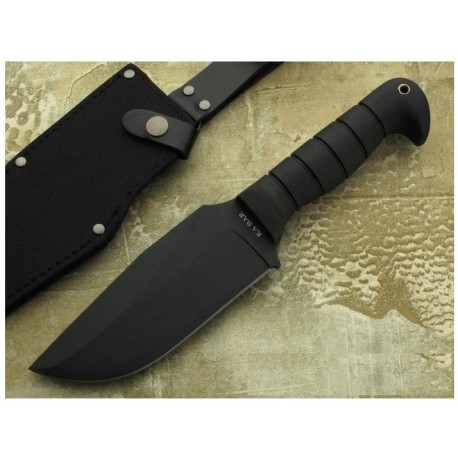 COUTEAU de Combat Kabar Heavy Duty Warthog KA-BAR acier 1085 Tool Steel (Carbon) KA1278