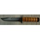 Ka-bar USMC Fighter Plain - KA1217 - Couteau de combat KaBar Made In USA