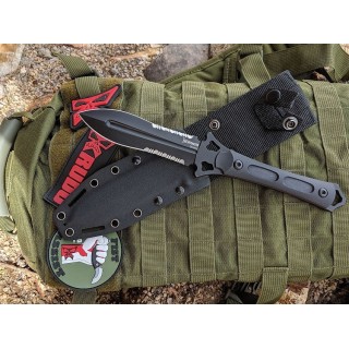 Couteau Dague Krudo MANIKOMIO Lame Acier 9Cr18MoV Manche G-10 Etui Kydex SNG910 - Livraison Gratuite