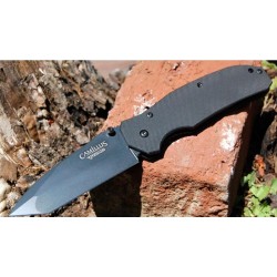 COUTEAU de Combat Camillus 8.25 Ti Folding Knife Acier VG10 Manche G10 CM18672